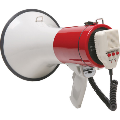 Califone 25W Handheld Megaphone with Detachable Microphone - PA25R